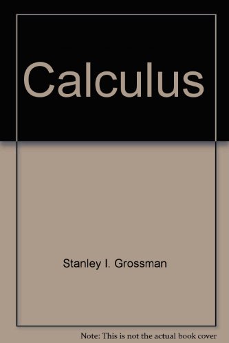 Calculus 0155057634 Book Cover