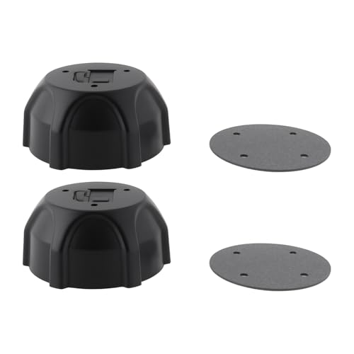 Briny River 2Pcs Lawn Mower Fuel Tank Cap 493982S 497929S Compatible with Briggs & Stratton