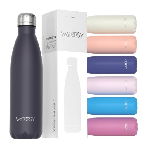Image of WATERSY Stainless Steel water bottles,17oz /500ml Insulated Water Bottle