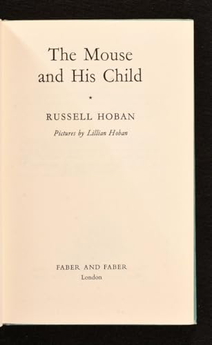 Mouse & His Child 0571088449 Book Cover