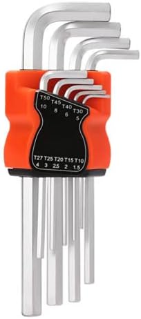 Rtoyou 六角レンチセット ボールポイント L型レンチ 六角棒レンチ 9本組 Cafe