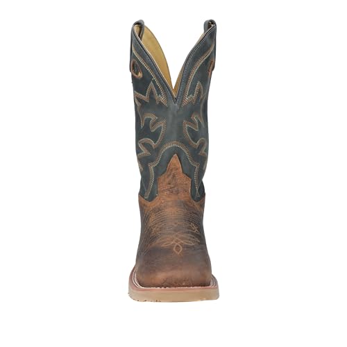 Image of Smoky Mountain Men's Parker 11 inch Brown Waxed Distress /Brown Crackle Boot