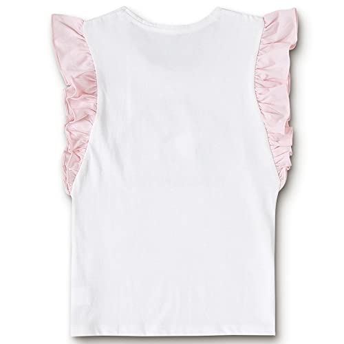 Image of Kidsville Girl's Cartoon Regular Fit Tshirt