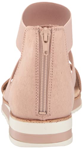 Lifestride Women's Zee Sport Sandal, True Blush Microfiber, 6 Wide #TOP2