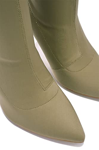 Cape Robbin Excellence Pointy Toe High Heel Ankle Booties (Excellence)2