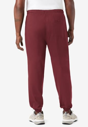 KingSize Men's Big & Tall Lightweight Elastic Cuff Sweatpants2