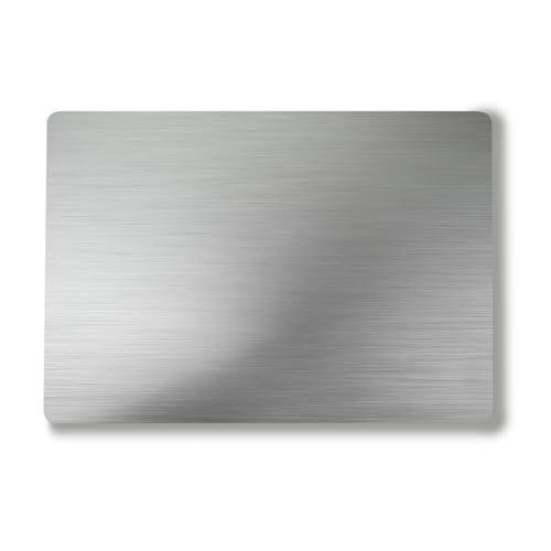 Laptop Skin Compatible with Surface Laptop 7 15" (2024) - Cold Steel - Premium 3M Vinyl Protective Wrap Decal Cover - Easy to Apply | Crafted in The USA by MightySkins