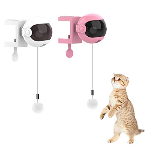 Bolas elétricas de brinquedo para gatos da Homezy, brinquedo interativo para gatos automotivos, conv