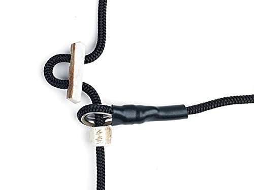 Mystique® Field Trial Moxonleine 4mm mit Zugbegrenzung 150cm schwarz