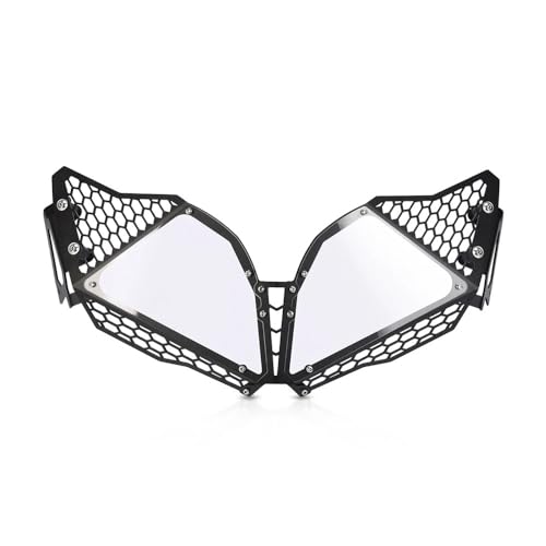 Cache phare pour V-Strom 650 2012-2016 - Grille de protection noire - 4