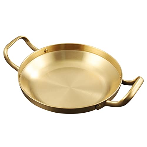 GRIRIW Stainless Steel Hot Pot for Seafood Cooking Multi-purpose Kitchenware Quick Heating Pot for Camping Picnics Easy to Clean