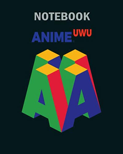 Notebook: anime vs homework anime manga otaku merch - 50 sheets, 100 pages - 8 x 10 inches