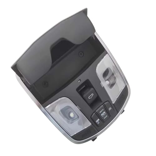 Car Sunroof Switch Car Accessories Front Reading Light, Indoor Front Ceiling Light Fit For Hyundai Sonata 9 2015-2017 Sunroof Control Switch(Black)