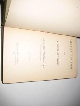 Hardcover Christian Manliness and Other Sermons Book