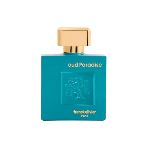 FRANCK OLIVIER PARIS - Oud Paradise - Eau de Parfum Unisexe Homme & Femme - Parfum Boisé, Fruité - Notes de Safran, Fruit de la Passion, Oud, Ambre - Puissant & Audacieux - Fabriqué en France - 100 ml