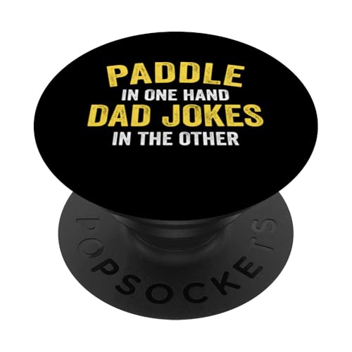 Funny Pickleball Player Paddle Dad Blagues Paddleball Lover PopSockets PopGrip Adhésif