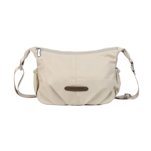 Sac à bandoulière nylon femme sangle réglable fini le mal d'épaule au quotidien