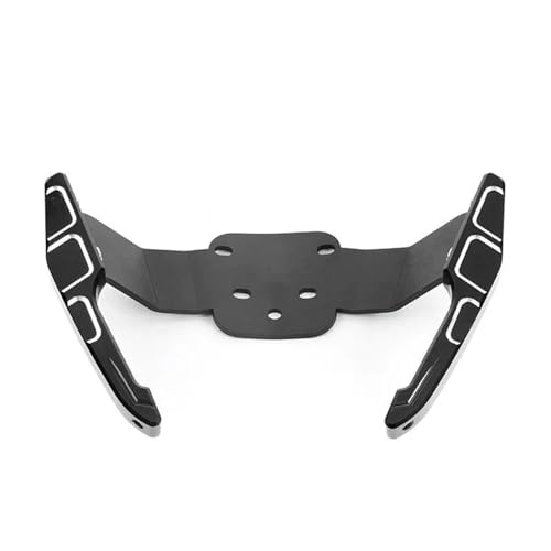 Poignée d'étagère d'accoudoir arrière moto bicolore noir pour Illumination 150-U