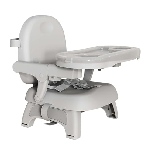Rialzo Sedia Bambini, Seggiolone Pappa Portatile, Seggiolino da Tavolo Regolabile