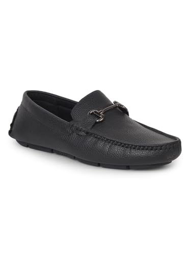 Image of Bata Men's Casual Loafer Shoes - Black