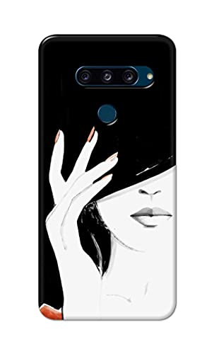 Image of PRINTFIDAA Photo of Beautiful Girl Hard Back Cover for LG V40 ThinQ, V405QA7, V405UA, V405TAB, V405UA0 Back Cover -(P6) KAT1005
