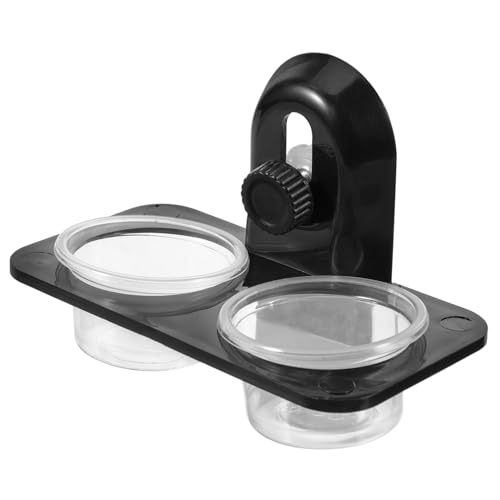 Totority 爬虫類用 フードボウル 水入れ セパレートプ 耐久性のある素材使用 トカゲ カメ ヤモリなどの飼育ケースに