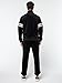 Sergio Tacchini Men's Ostuni Velour Track Jacket- Black Beauty - 3X-Large