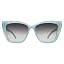 Celeste/Grey Flat Gradient