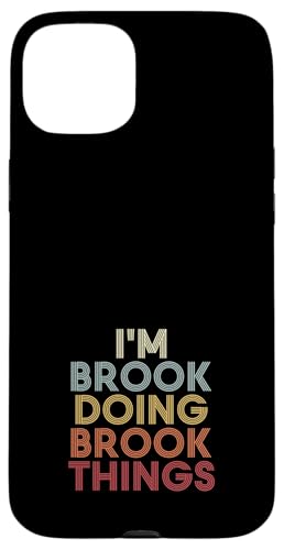 Brook Name Brook Personalized Name First Given �X�}�z�P�[�X iPhone 15 Plus �p