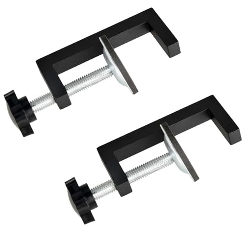 Image of 2 Pcs G Clamps,Stable Clamps for Woodwork,Durable Adjustable Universal Table Clamps for Carpentry DIY Projects Home Workshop Furniture Repair Crafting and Garage Use