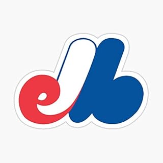Decals Montreal Baseball - Vintage The Expos Sticker - Sticker Decal - Decorative Sticker - Scrapebooks, Cars, Windows, Laptops, Waterbottles