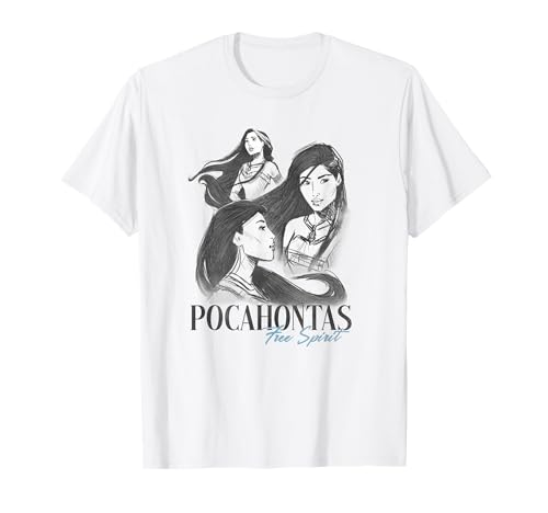 T-shirt Pocahontas coupe confortable contre la chaleur style Disney unique