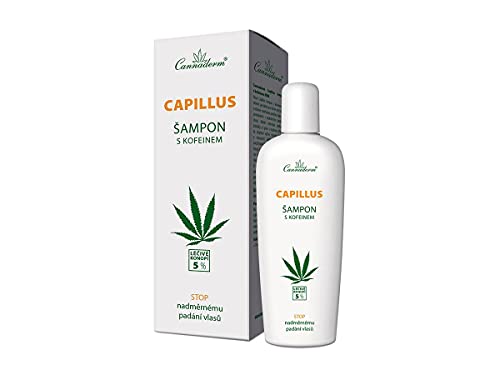 CANNADERM Capillus Champú de cafeína contra la caída del cabello, 150 ml