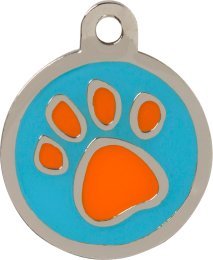 BWM Custom Engraved Pet ID Tag – Personalized Dog & Cat Tag | Laser Engraved with Free Custom Text | Strong Steel Split Ring, Various Designs & Sizes