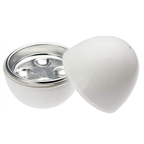 Mikrowelle Eierkessel, 4 Eierkessel Kocher Einfache schnelle Eierkochgeräte Cover