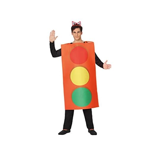 ATOSA disfraz semáforo unisex adulto M