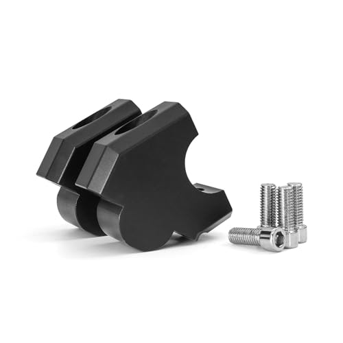 Rehausseurs guidon NT1100 en alu noir CNC pour une finition d'origine