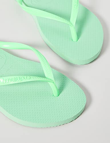 Chinelo Slim, Havaianas, Feminino, Verde Jardim, 37/38