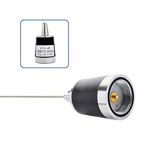 HYS 144/430MHz Auto-Mobilfunk-Antenne Trunck NMO-Antenne mit Koax-Kabel für Amateurfunk-Amateurfunk-Funkgerät