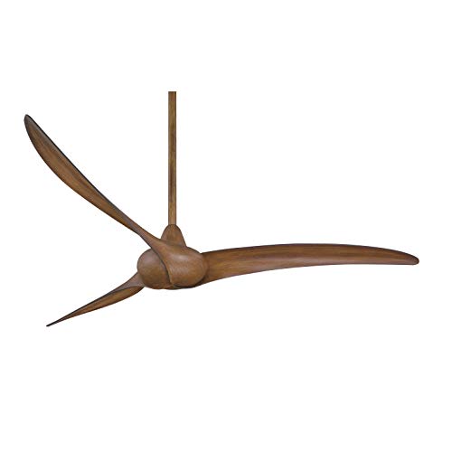 Minka-Aire F855-DK Wave 65" Ceiling Fan with Remote Control in Distressed Koa Finish