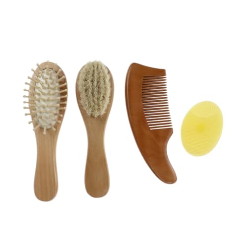 BESPORTBLE 1Set Bath with Handle Wool Brush Shower Comb Gentle Hair Care for Home Use Lightweight and Easy to Carry for Keeping Scalp Clean and Comfortable