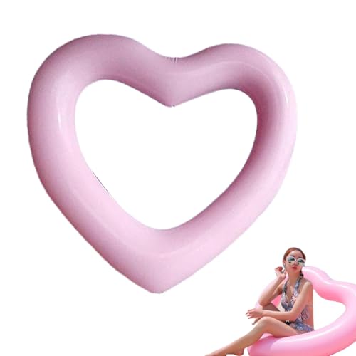 Flotteur en forme de cœur robuste et élégant pour grand confort aquatique