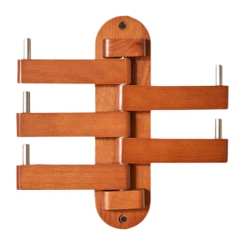 Bvdfgk Perchero de Pared con 5 Brazos Giratorios