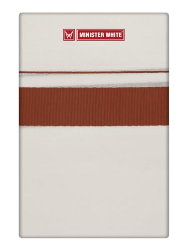 Image of MINISTER WHITE Men's Cotton Double Layer Dhoti with Kara Fancy Border Traditional Wedding, Temple Wear Eranad