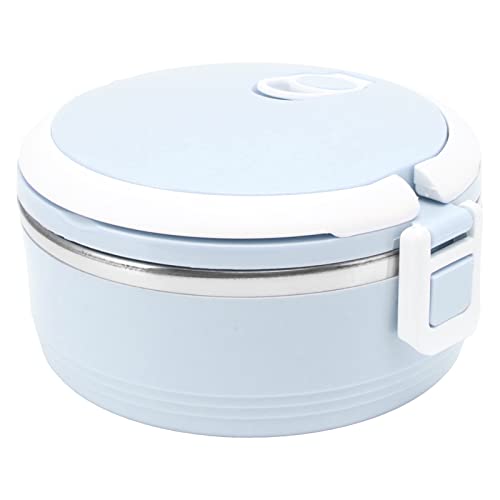 Termos para Comida Caliente, Lonchera Térmica Acero Inoxidable una Sola Capa Portátil Aislada Caja con Termos de Hebilla de Seguridad para Alimentos Calientes para Niños Adultos (#1)