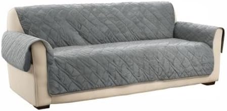 Miniatura 3 de SureFit Funda para sofá de visón en gris oscuro