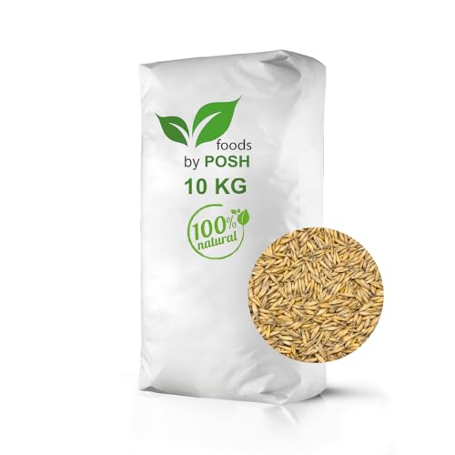 10 kg Hafer futterhafer für Pferde, Wildvögel, Hühner und Tauben, Natürliches Getreide, ideal als Futter und zur Vogelfütterung