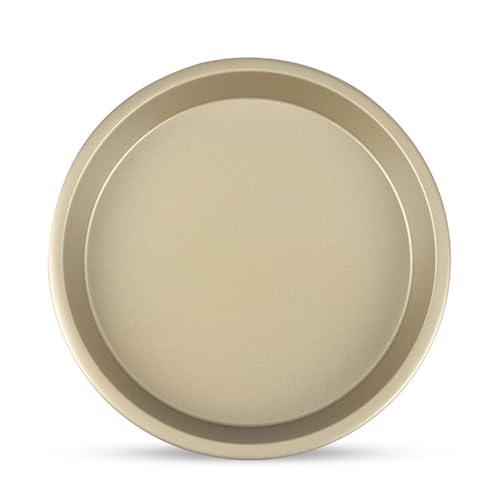 LEYILE 6/8/10 Inch Pizza-Pan Bakeware Carbon Steel Pizza-Plate Round Deep-Dish Pizza Pan Tray Mold Mould Baking Tools, 6 inches