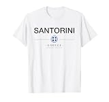 Santorini Viaje Familiar a Grecia Santorini Gift Greek Charm Camiseta