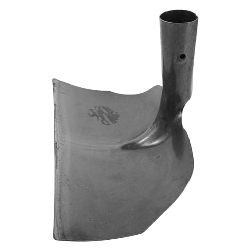 SUPVOX Pala para Estiércol de Establo de Caballos y Corral 30 Cm Acero al Manganeso Herramienta Multiusos para Limpieza de Granjas y Raspador Resistente para Establos de Vacas